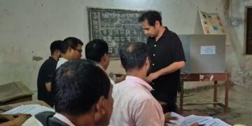 Pradyot Kishore Deb Barma Stresses Future of Tribal Rights While Voting in TTAADC Polls