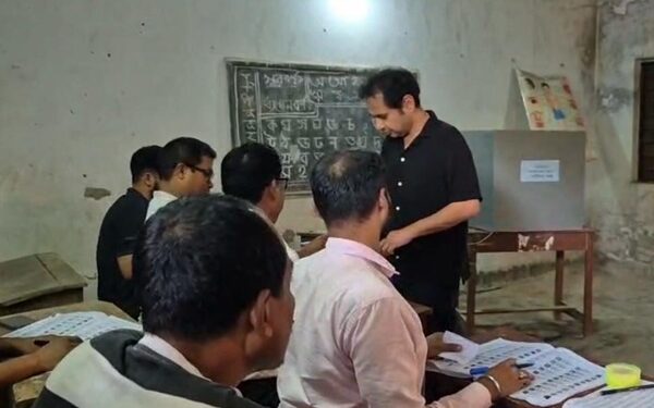 Pradyot Kishore Deb Barma Stresses Future of Tribal Rights While Voting in TTAADC Polls