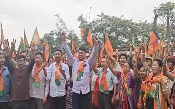 BJP rally in Mungiakami calls for peaceful TTAADC polls