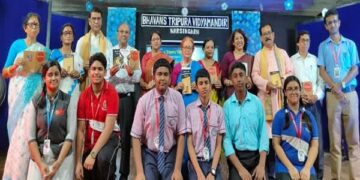 Students turn authors at Bhavan’s on World Book Day