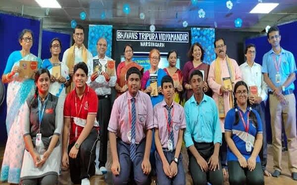 Students turn authors at Bhavan’s on World Book Day