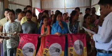 BJP Faces Setback as 33 Join Tipra Motha in Simna