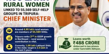 CM Manik Saha praises SHG women’s rural contribution
