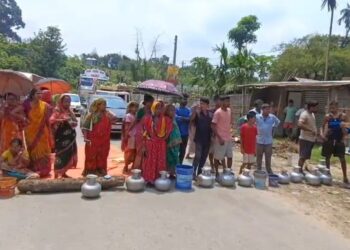 Tripura Water Crisis Triggers Repeated Road Blockades