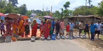Tripura Water Crisis Triggers Repeated Road Blockades