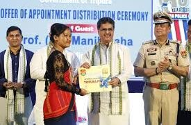 Tripura Govt Begins Recruitment Process for 916 Cops