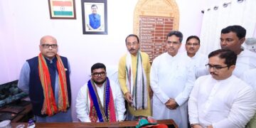 BJP Hands Tripura Leadership to Abhishek Debroy