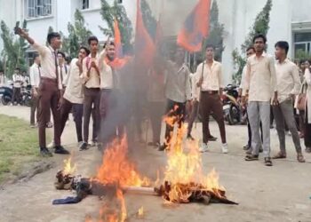 Students protest Tripura University result irregularities