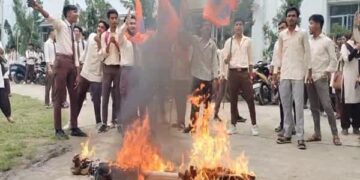 Students protest Tripura University result irregularities