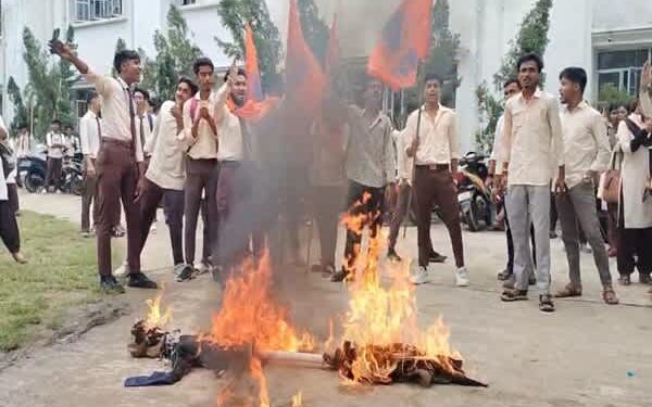 Students protest Tripura University result irregularities