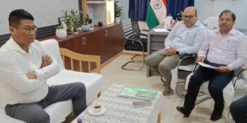 Minister Debbarma Holds Meeting on Gas Project