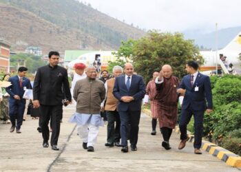 Biplab Deb Visits Bhutan with Parliamentary Team