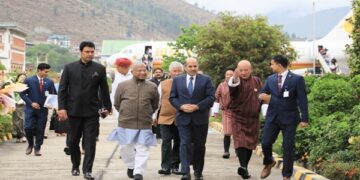 Biplab Deb Visits Bhutan with Parliamentary Team