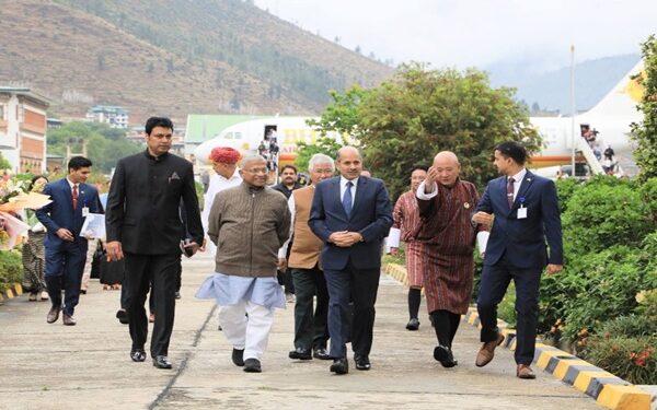 Biplab Deb Visits Bhutan with Parliamentary Team