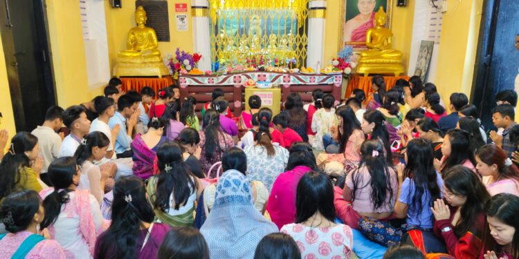 Buddha Purnima: Devotees gather at Venuvan Vihar