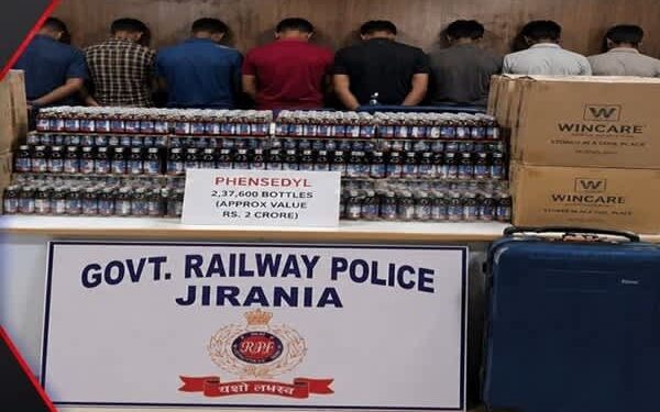 Seven Chargesheeted in Jirania Phensedyl Case