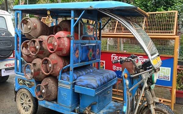 Dharmanagar Raid: 60 Illegal LPG Cylinders Seized