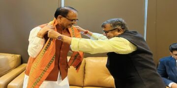 Tripura Minister Meets Shivraj on Farm Sector