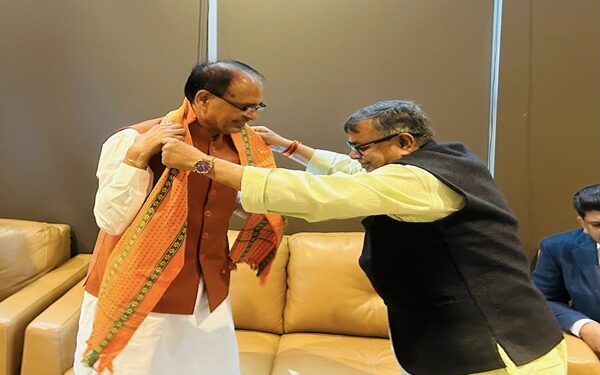 Tripura Minister Meets Shivraj on Farm Sector