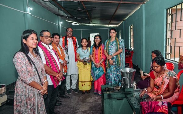 Union Minister Visits SHG Units in Unakoti