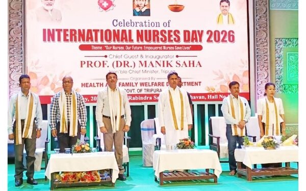 CM Manik Saha Praises Role of Nurses