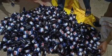 Teliamura Police Seize Eskuf Syrup Worth Rs 4 Lakh
