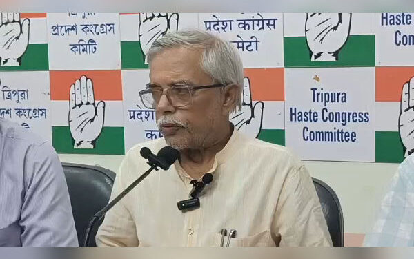 Congress alleges planned ethnic polarisation in Tripura