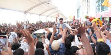 Grand welcome for Biplab Deb after BJP Bengal victory