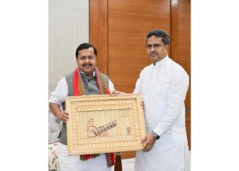 CM Saha Holds Talks with BJP Leadership in Delhi