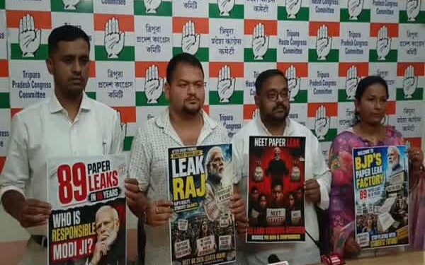 Youth Congress Targets Centre Over NEET Row