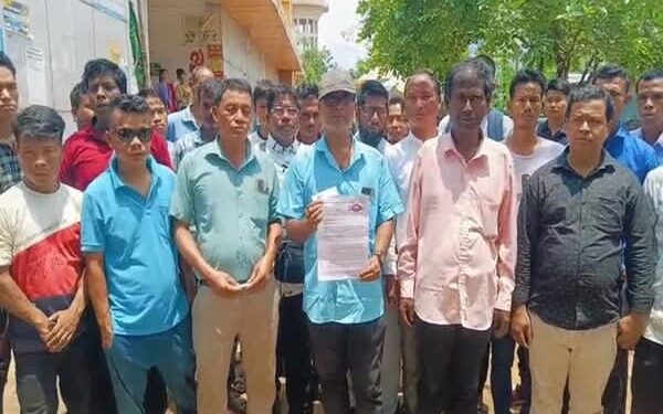 TFDPC Workers Protest in Agartala Over Job Termination