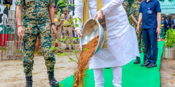 Amit Shah highlights CAPF’s 6.4 crore tree plantation drive