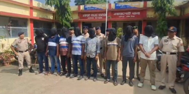 Tripura Police arrest 8 Bangladeshi infiltrators at MBB Airport