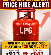 Domestic LPG Cylinder Price Raised by ₹29