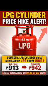 Domestic LPG Cylinder Price Raised by ₹29