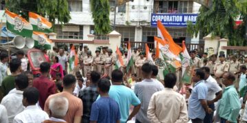 Tripura Congress protests, seeks OBC welfare reforms