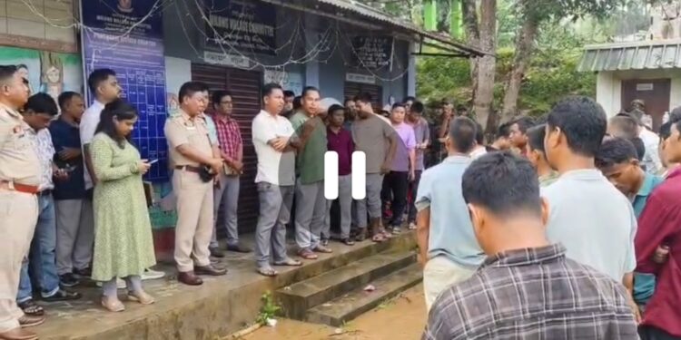 Village Office Locked in Tripura ADC Area as Protest Revives Demand for Local Polls