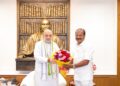 Governor Calls on Amit Shah, Reaffirms Centre-State Coordination