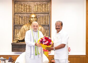 Governor Calls on Amit Shah, Reaffirms Centre-State Coordination