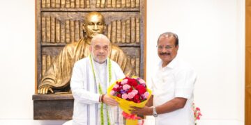 Governor Calls on Amit Shah, Reaffirms Centre-State Coordination