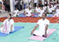 Governor Leads Yoga Day Event in Sepahijala