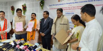 Tripura Signs Landmark MoU with NDDB to Accelerate White Revolution 2.0 and Strengthen Dairy Sector