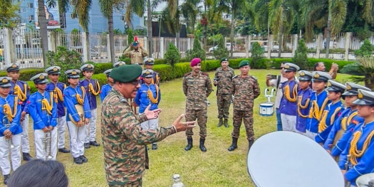 **Senior NCC Officials Visit CATC-50 Camp in Agartala, Outstanding Cadets and Institutions Honoured**