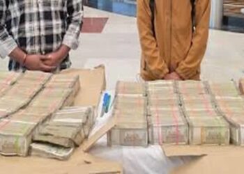 ₹1.68 crore unaccounted cash seized at Agartala airport