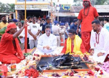 Dakshineswari Kali Temple inaugurated at Bishalgarh