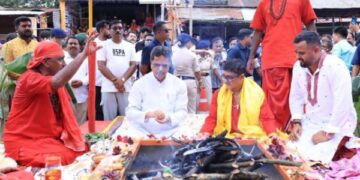 Dakshineswari Kali Temple inaugurated at Bishalgarh