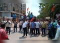 Violence erupts between rival groups at Nagerjala stand