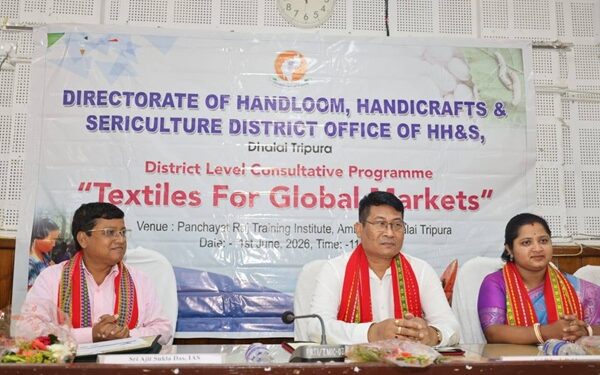 Tripura Aims for Global Textile Market, Says Minister
