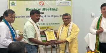 Kalyanpur Farmer Bidhan Das Honoured for Organic Farming