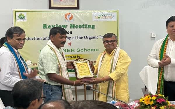 Kalyanpur Farmer Bidhan Das Honoured for Organic Farming